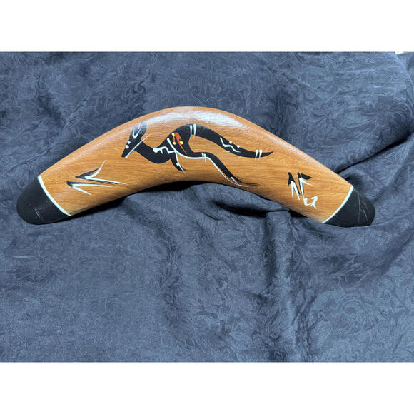 Other - Hand Crafted Boomerang From Old Australia With Native Timber